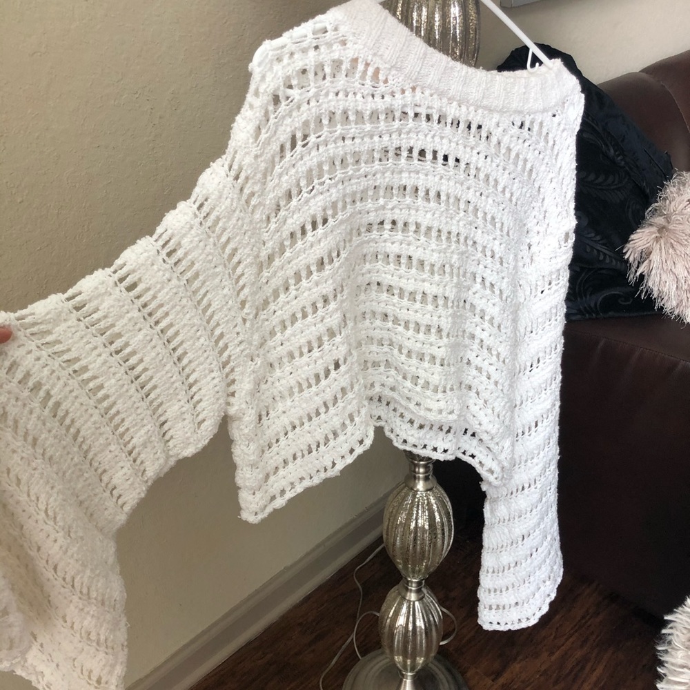 Brand New Crochet Free People Top